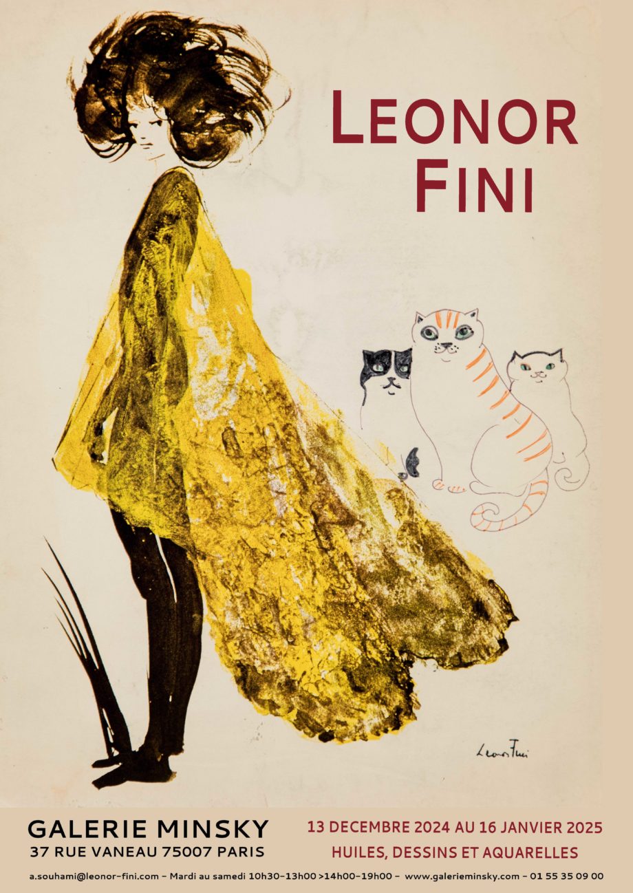 Affiche Leonor Fini Exposition 2024 – 2025