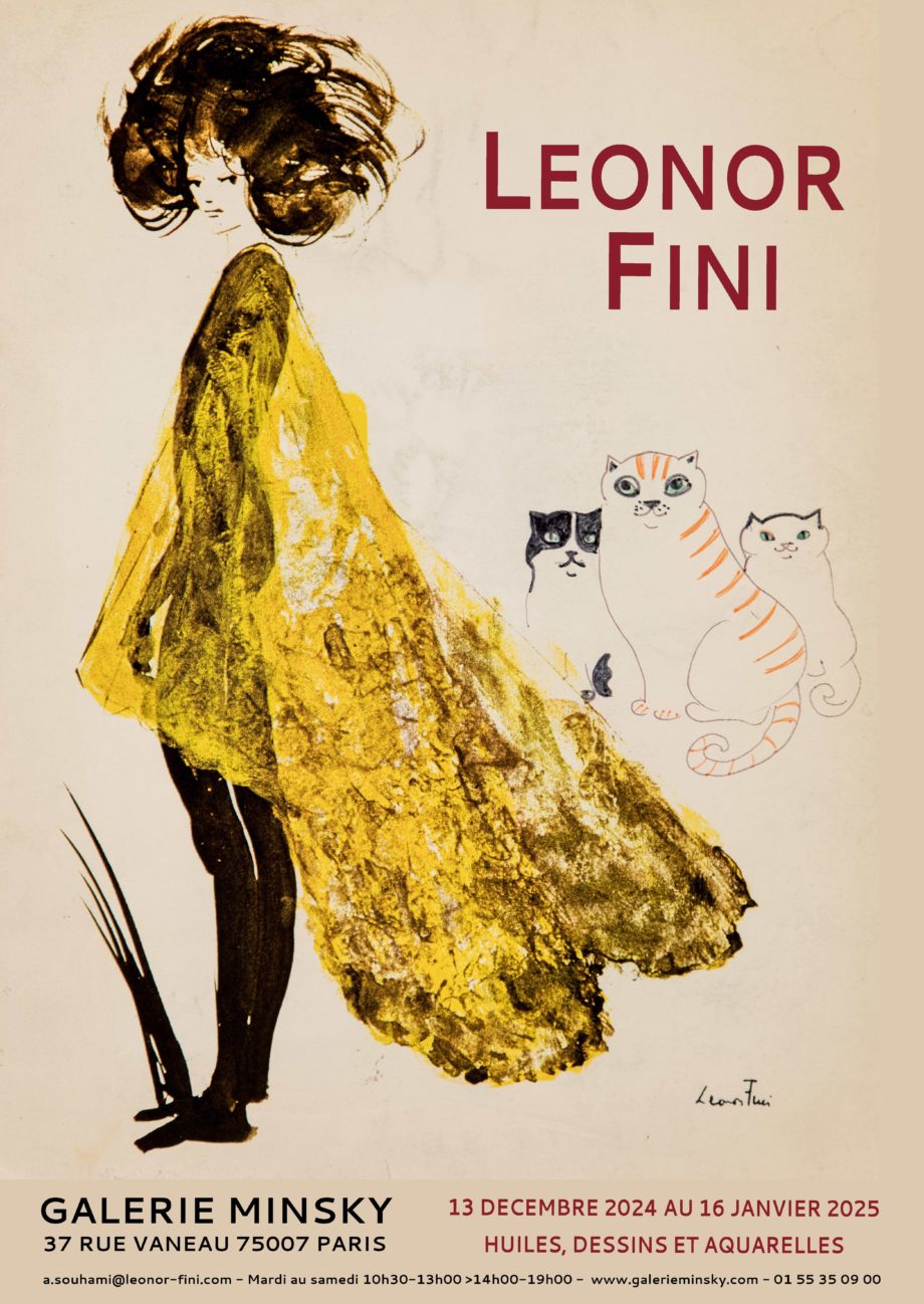 Affiche Leonor Fini Exposition 2024 - 2025